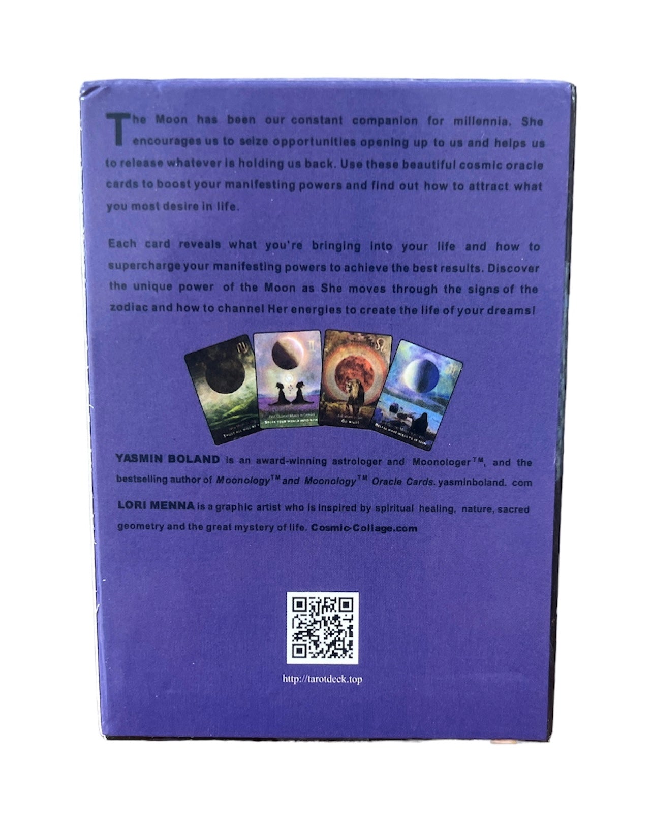Moonology Manifestation Mini Oracle Card Deck - Yasmin Boland