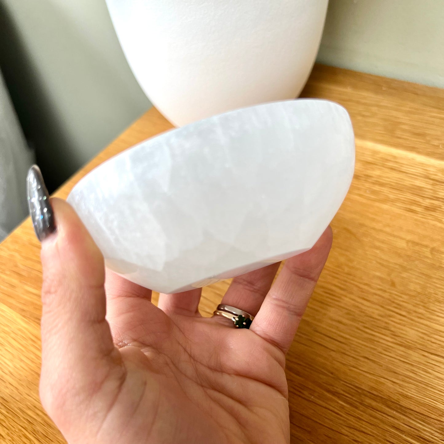 Selenite (Satin Spar) Cleansing Bowls - Crystalboutique.co.uk