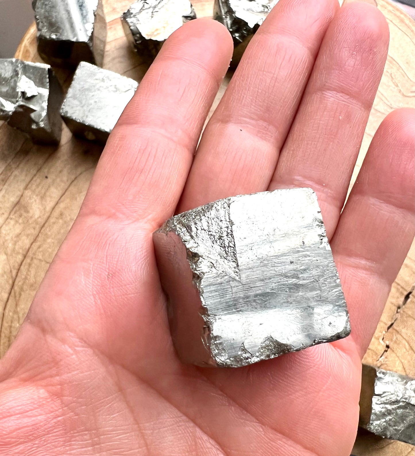 Pyrite Cube