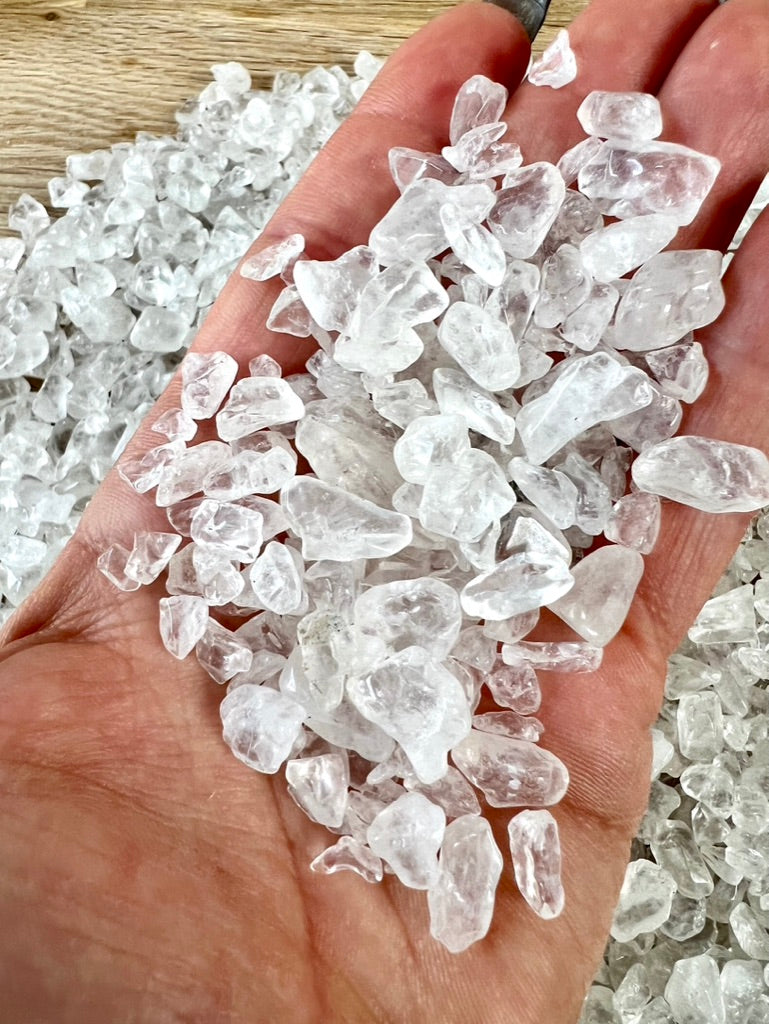 Natural Undrilled Crystal Craft Chips