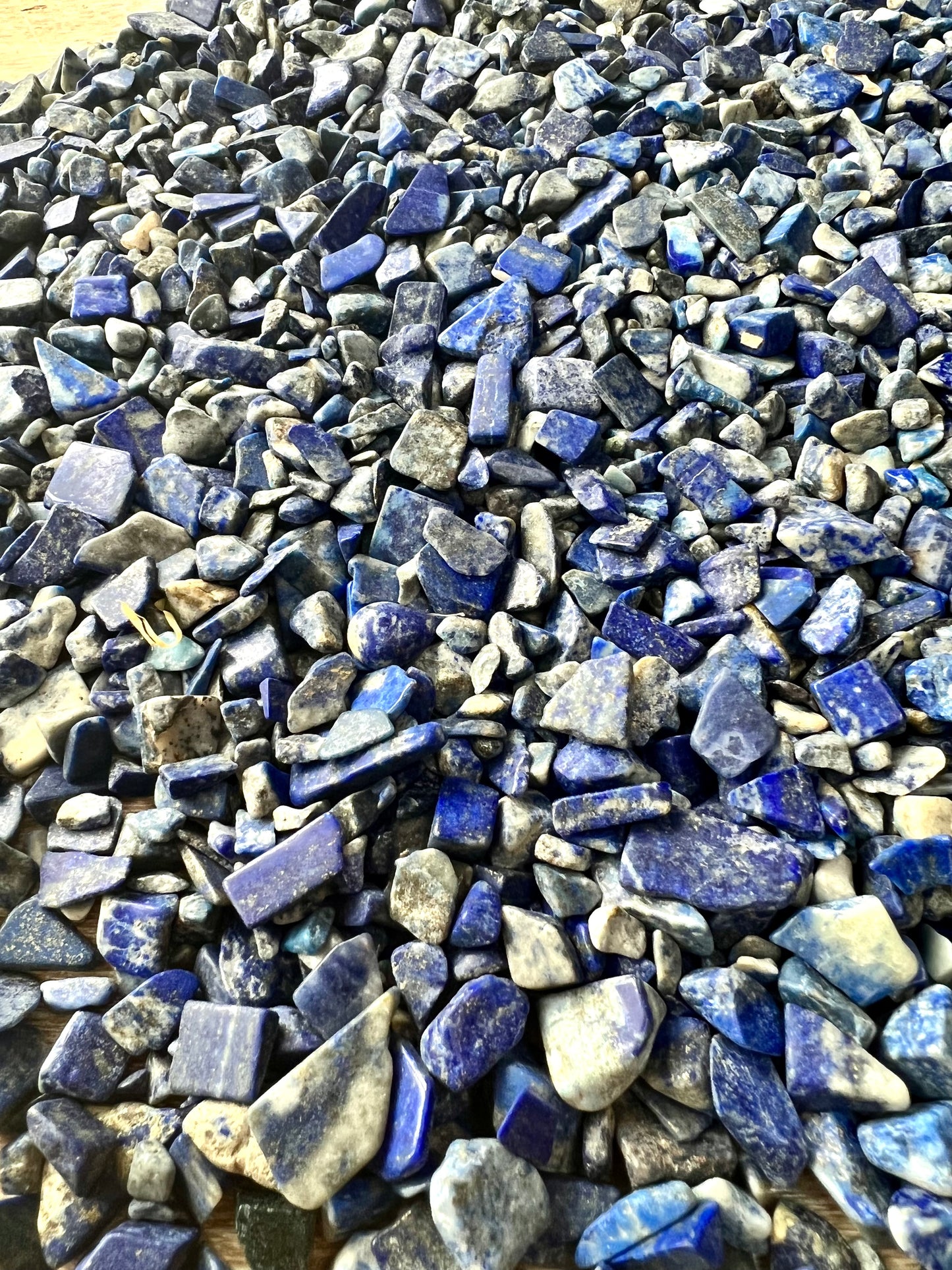 Lapis Lazuli Natural Undrilled Crystal Craft Chips