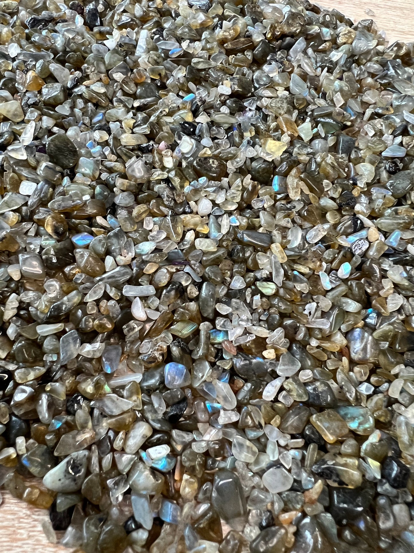 Labradorite Natural Undrilled Crystal Craft Chips