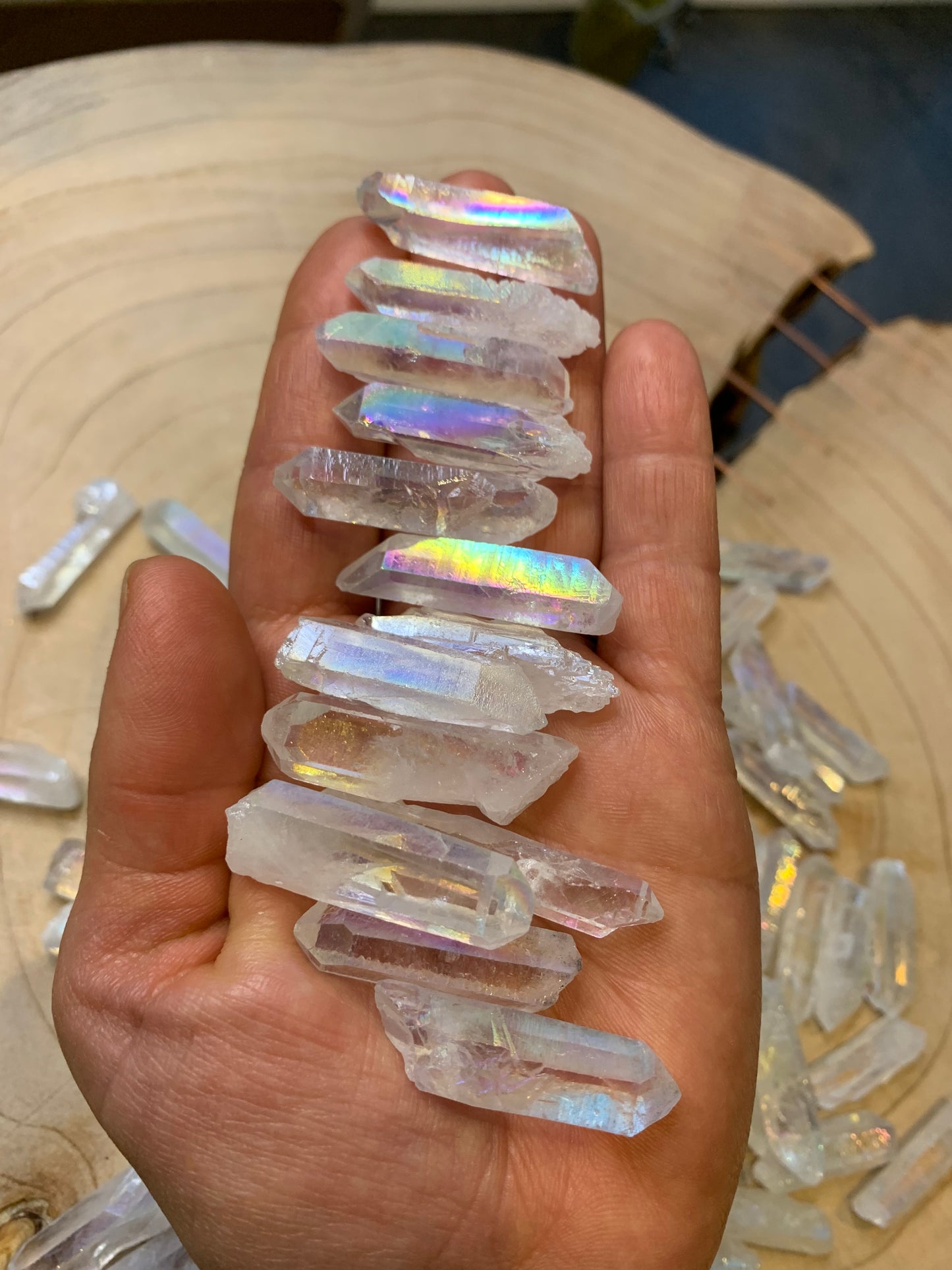 Angel Aura Quartz Point - CrystalBoutique.co.uk