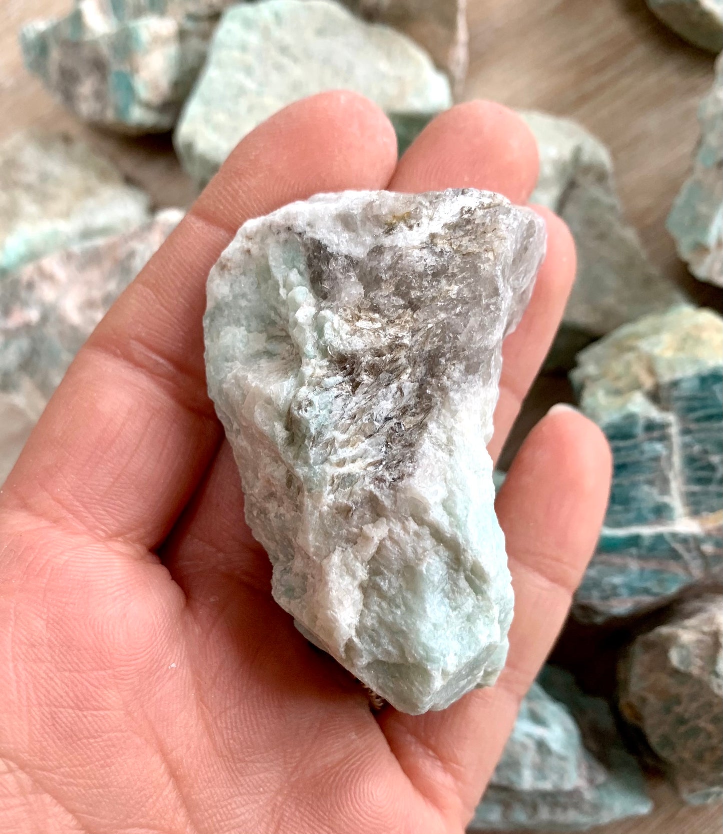 Amazonite Rough Crystal Stone