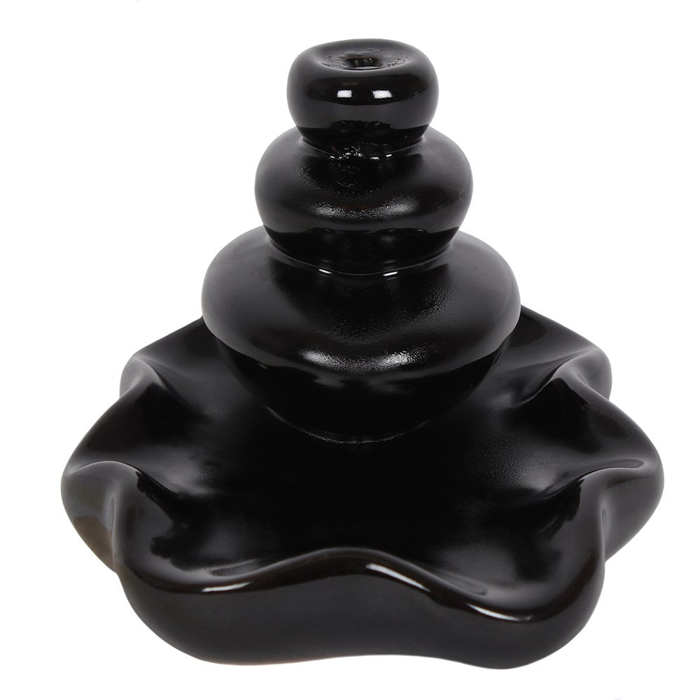Large Pebbles Backflow Incense Burner - Crystal Boutique.co.uk