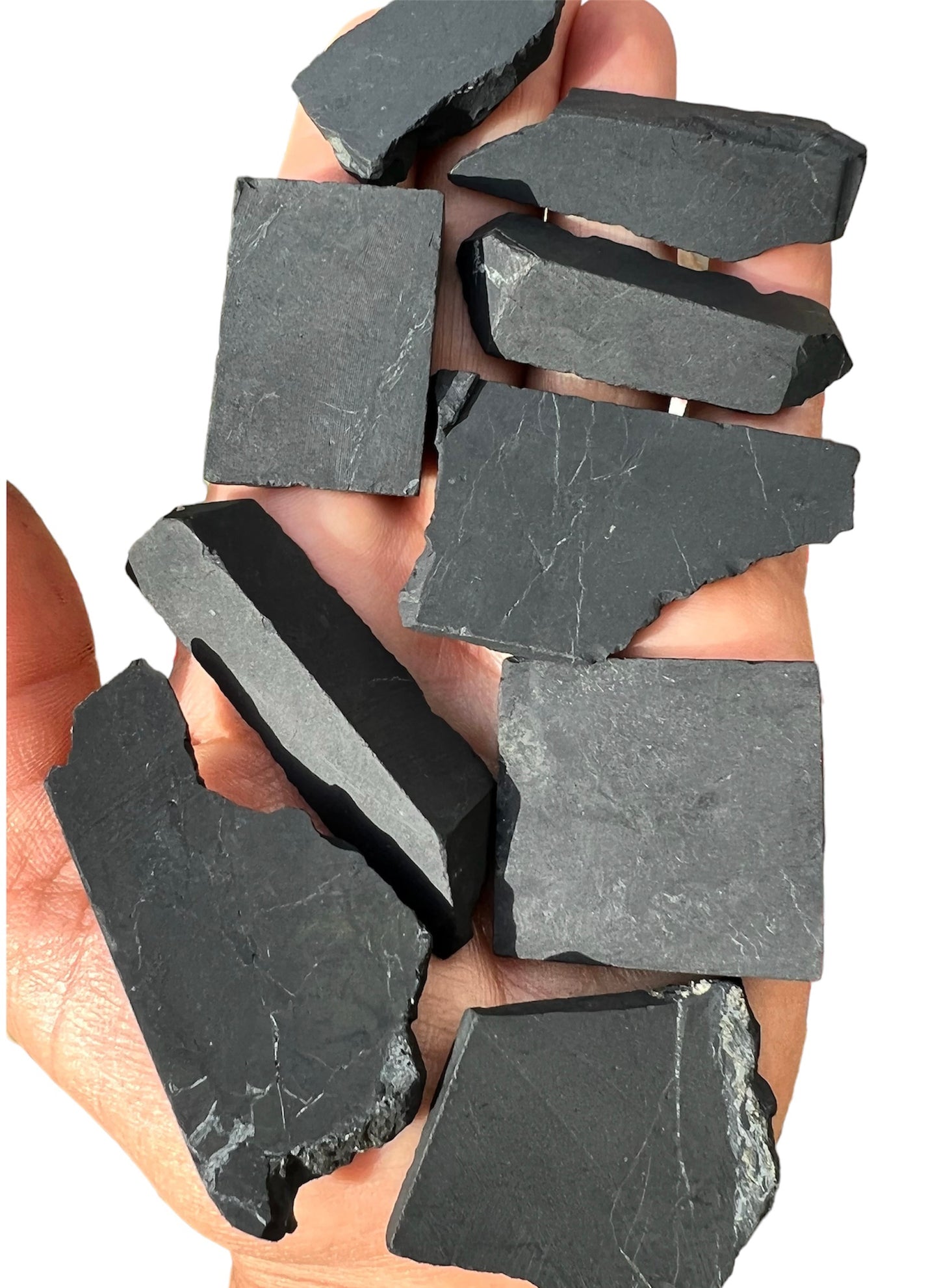 Genuine Black Shungite Raw Piece