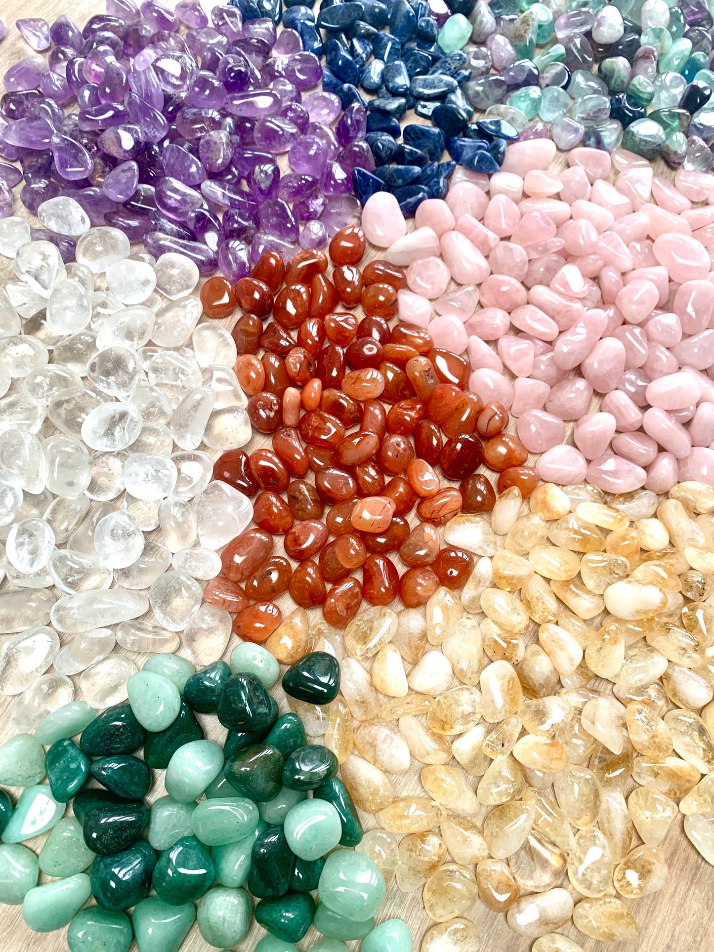 Polished Crystal Tumblestones