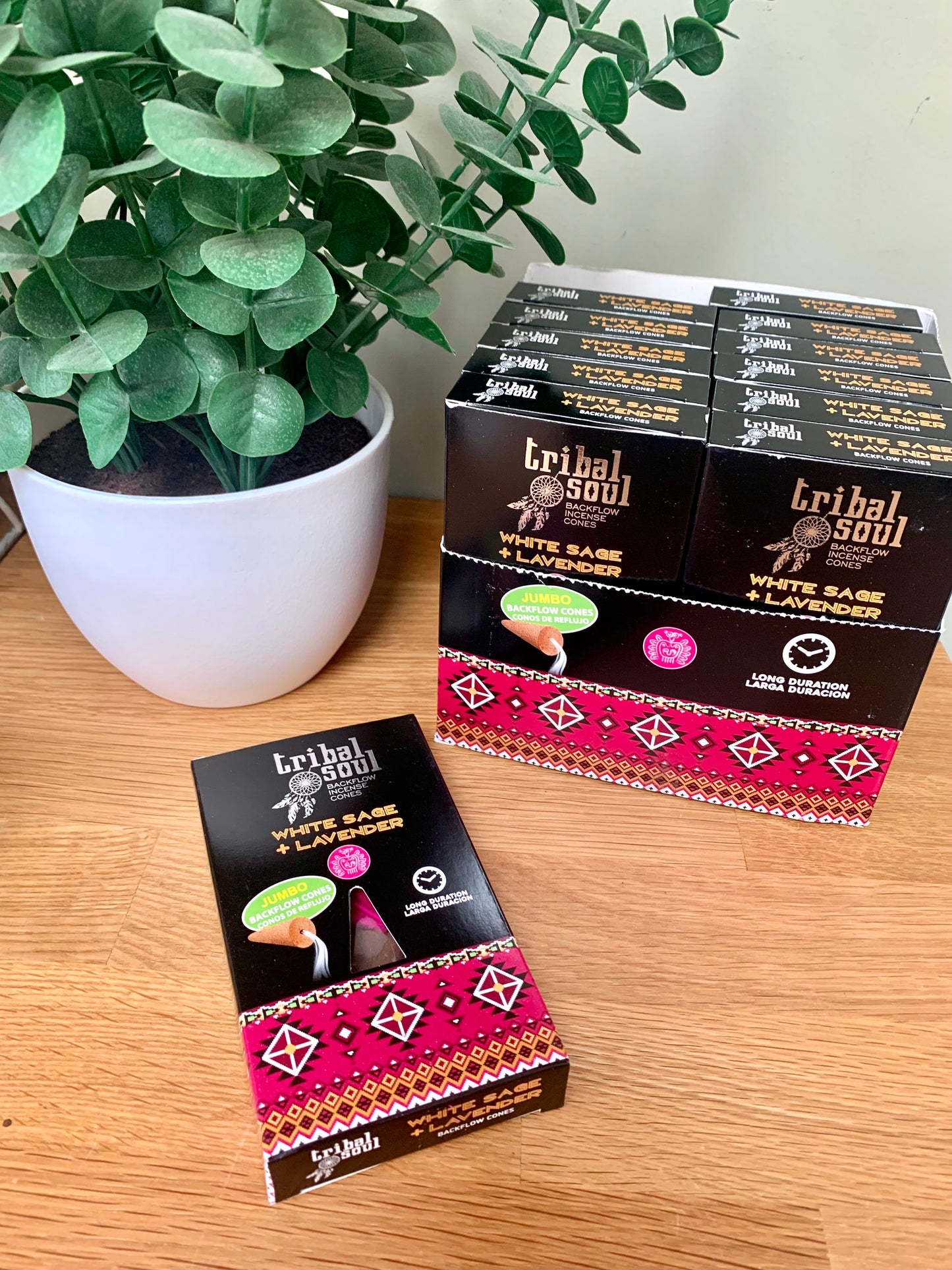 Tribal Soul Premium Jumbo Incense BACKFLOW Cones