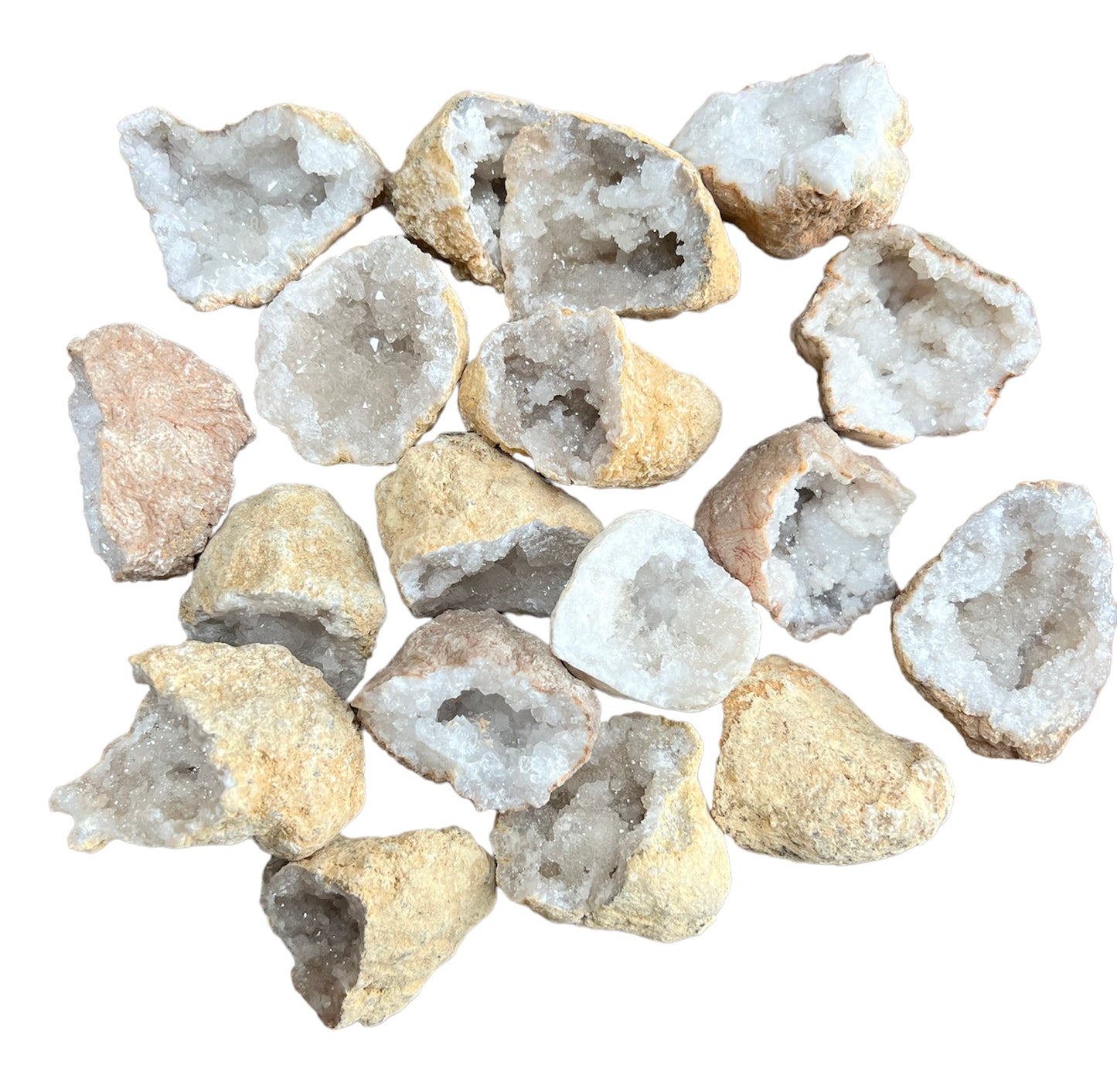 Natural Quartz Geode Cluster