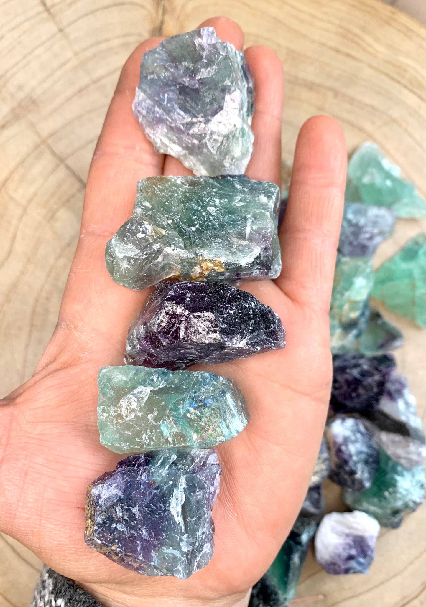 Fluorite Rough Crystal Stone