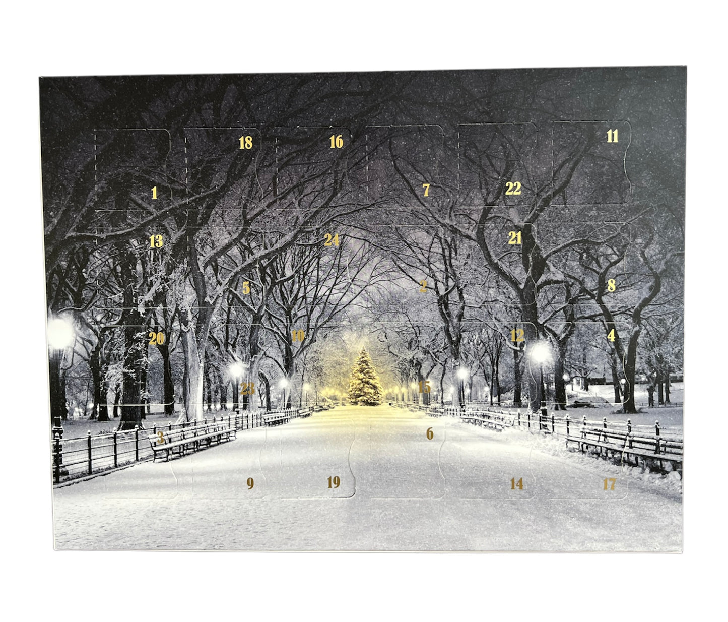 Crystal Gemstone 24 Day Traditional Premium Christmas Advent Calendar