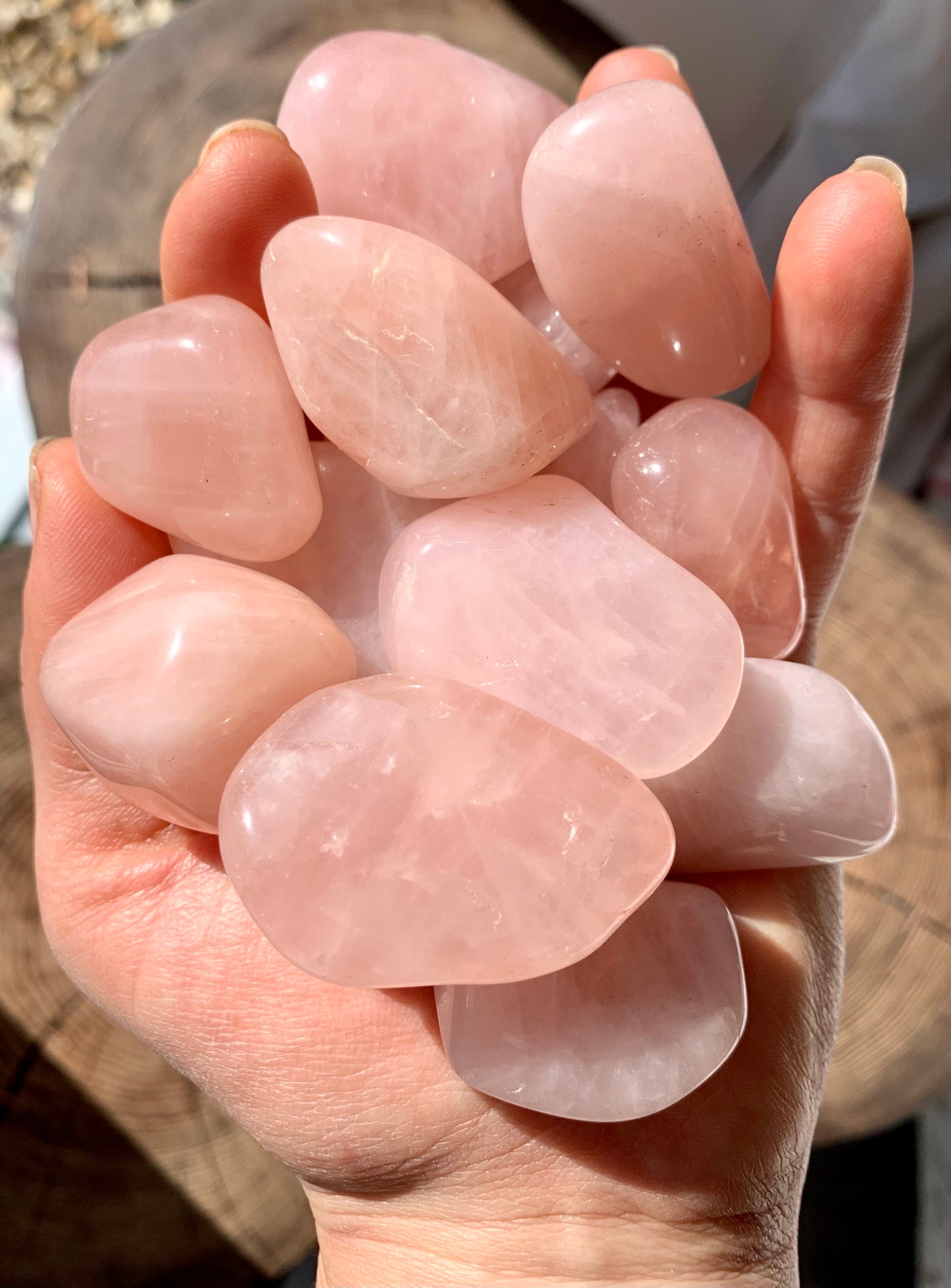 Large 3-4cm Rose Quartz Tumblestones