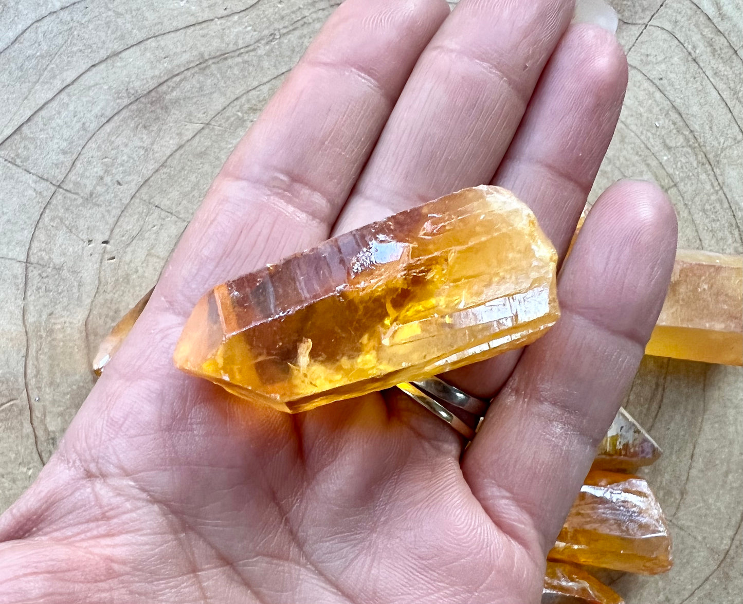 Aura Quartz Crystal Points