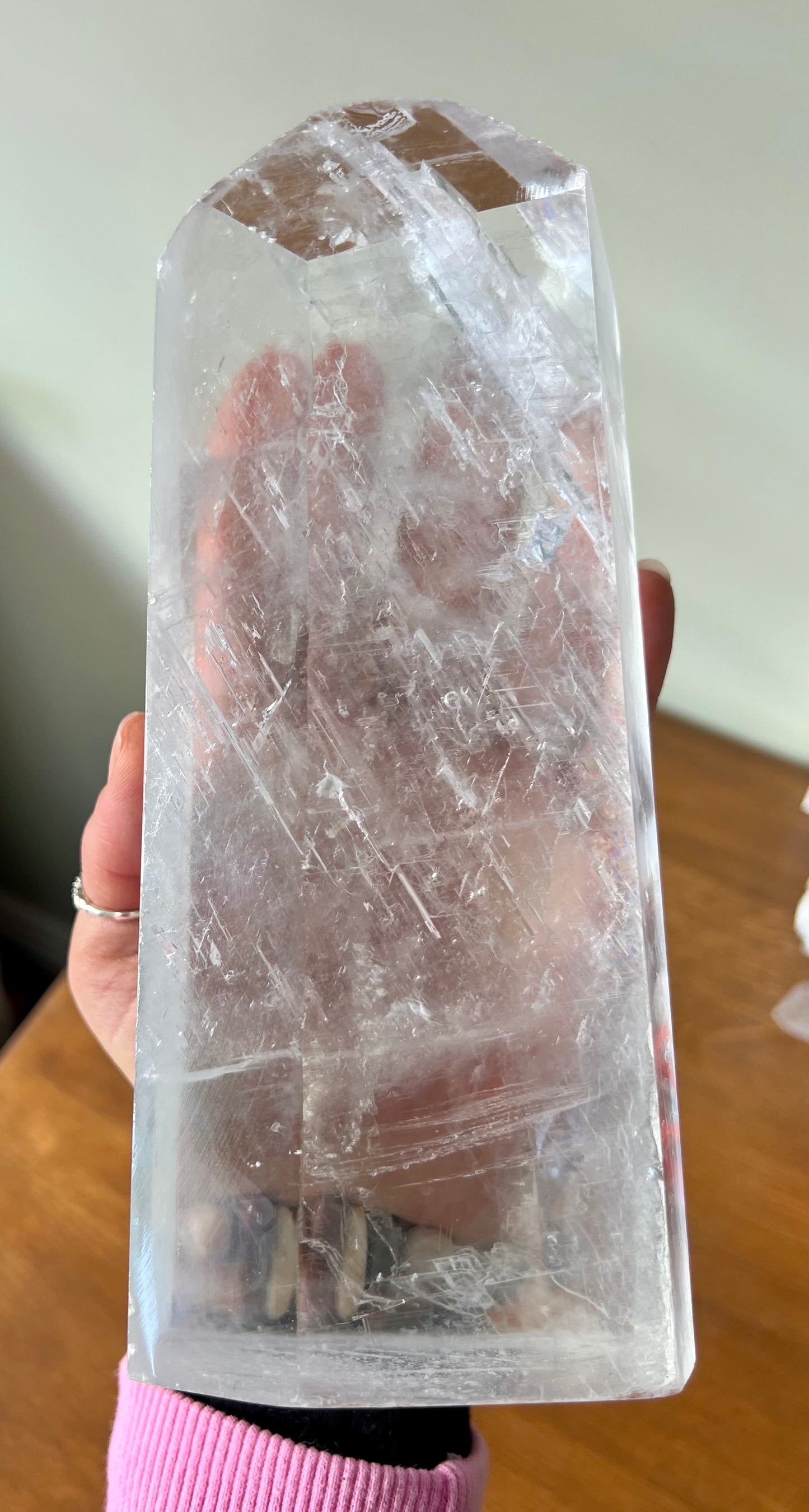 Clear Quartz Standing Rounded Point 1.8kg