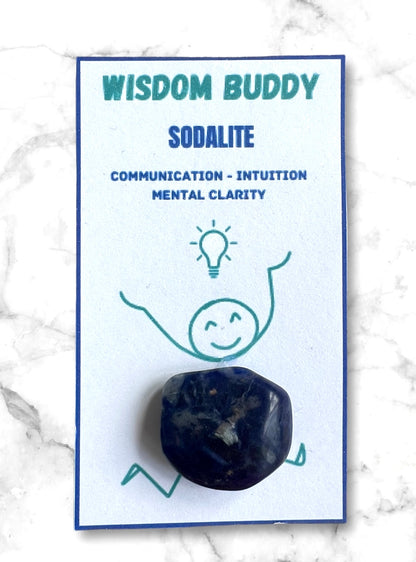 Crystal Buddy: Calming, Strength, Luck, Protection & More – Perfect for Kids and Adults