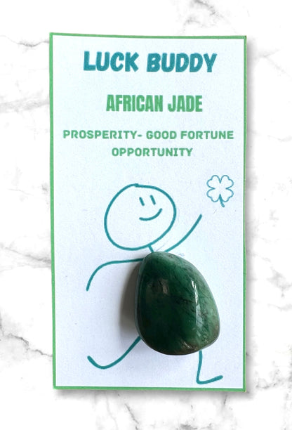 Crystal Buddy: Calming, Strength, Luck, Protection & More – Perfect for Kids and Adults
