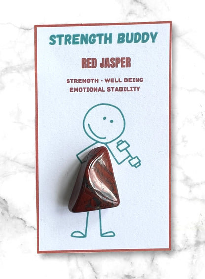 Crystal Buddy: Calming, Strength, Luck, Protection & More – Perfect for Kids and Adults