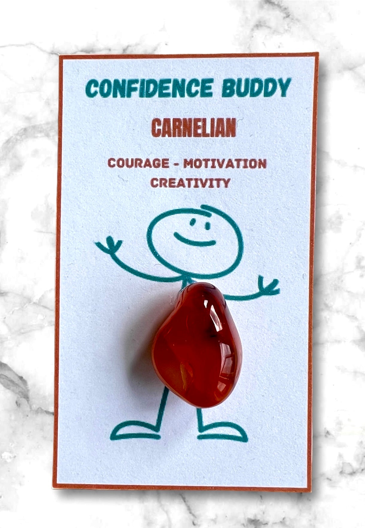 Crystal Buddy: Calming, Strength, Luck, Protection & More – Perfect for Kids and Adults