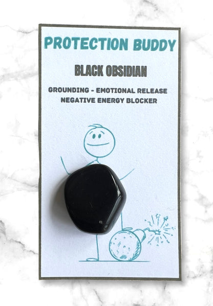 Crystal Buddy: Calming, Strength, Luck, Protection & More – Perfect for Kids and Adults