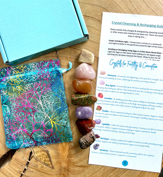 Crystals for Fertility & Conception Gift Set