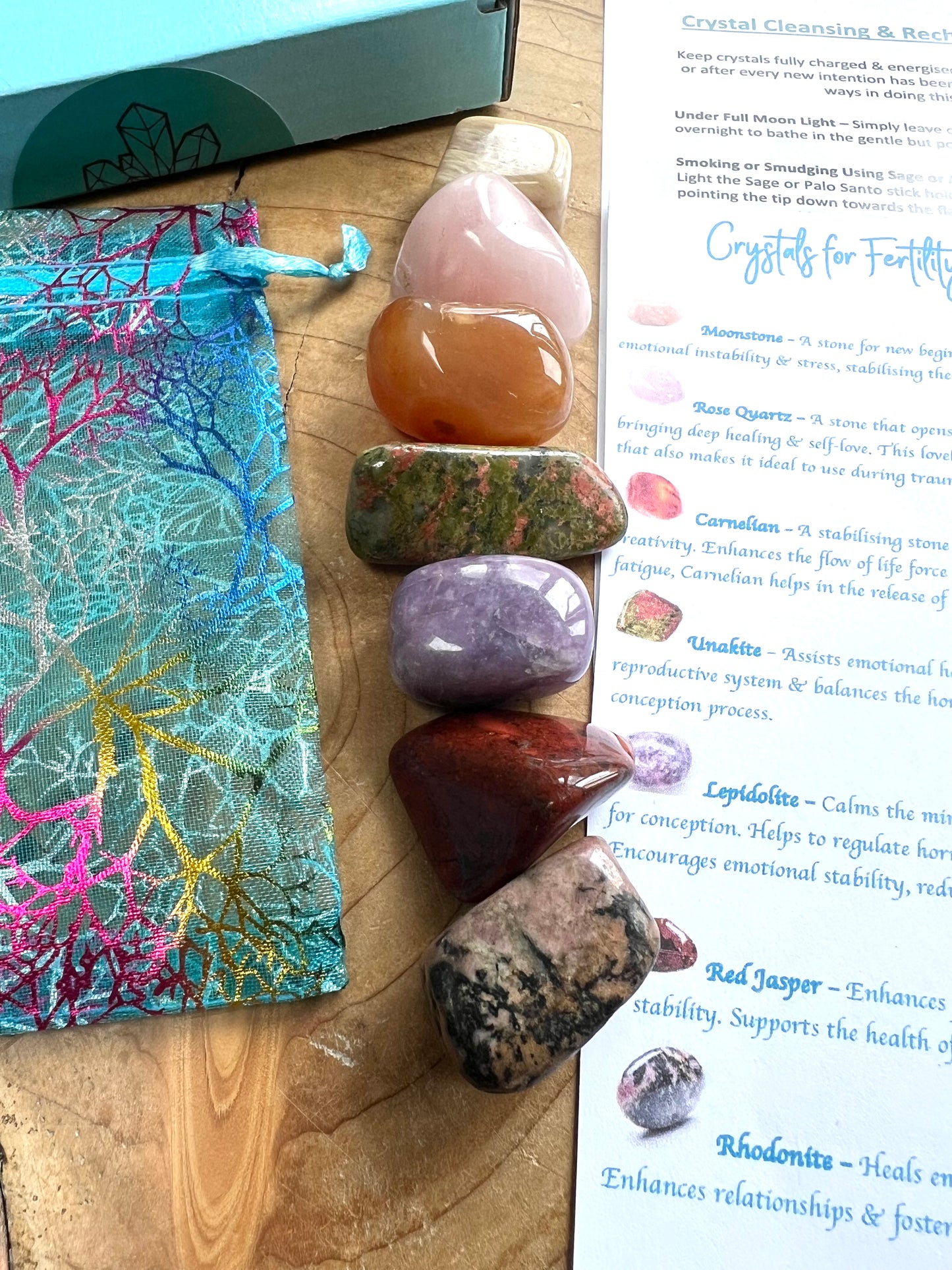 Crystals for Fertility & Conception Gift Set