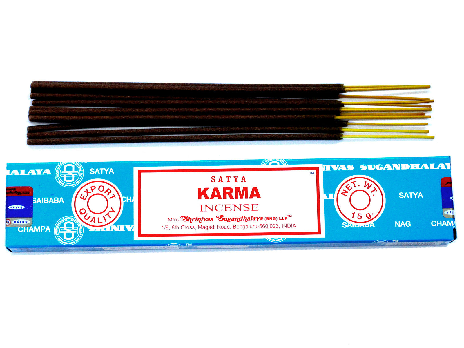 Karma Satya Premium Incense - CrystalBoutique.co.uk 