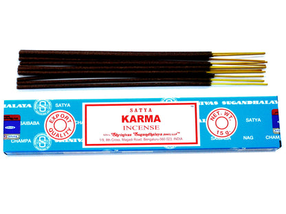 Karma Satya Premium Incense - CrystalBoutique.co.uk 