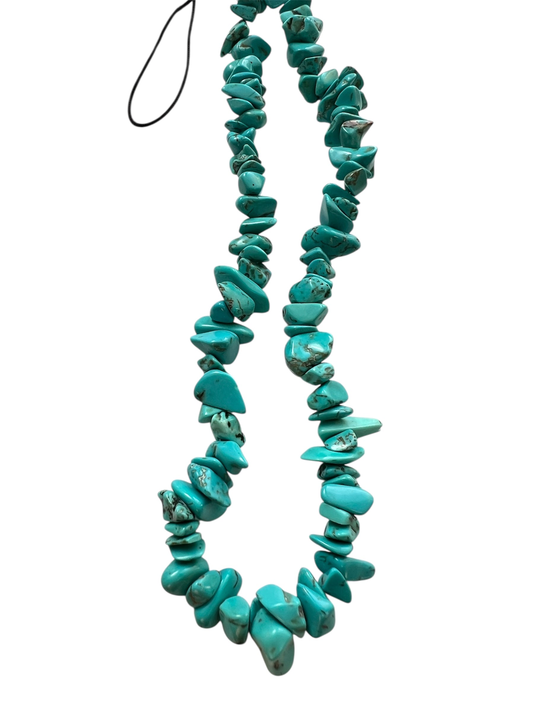 Turquoise Howlite Crystal Chip Mobile Phone Wristlet Strap
