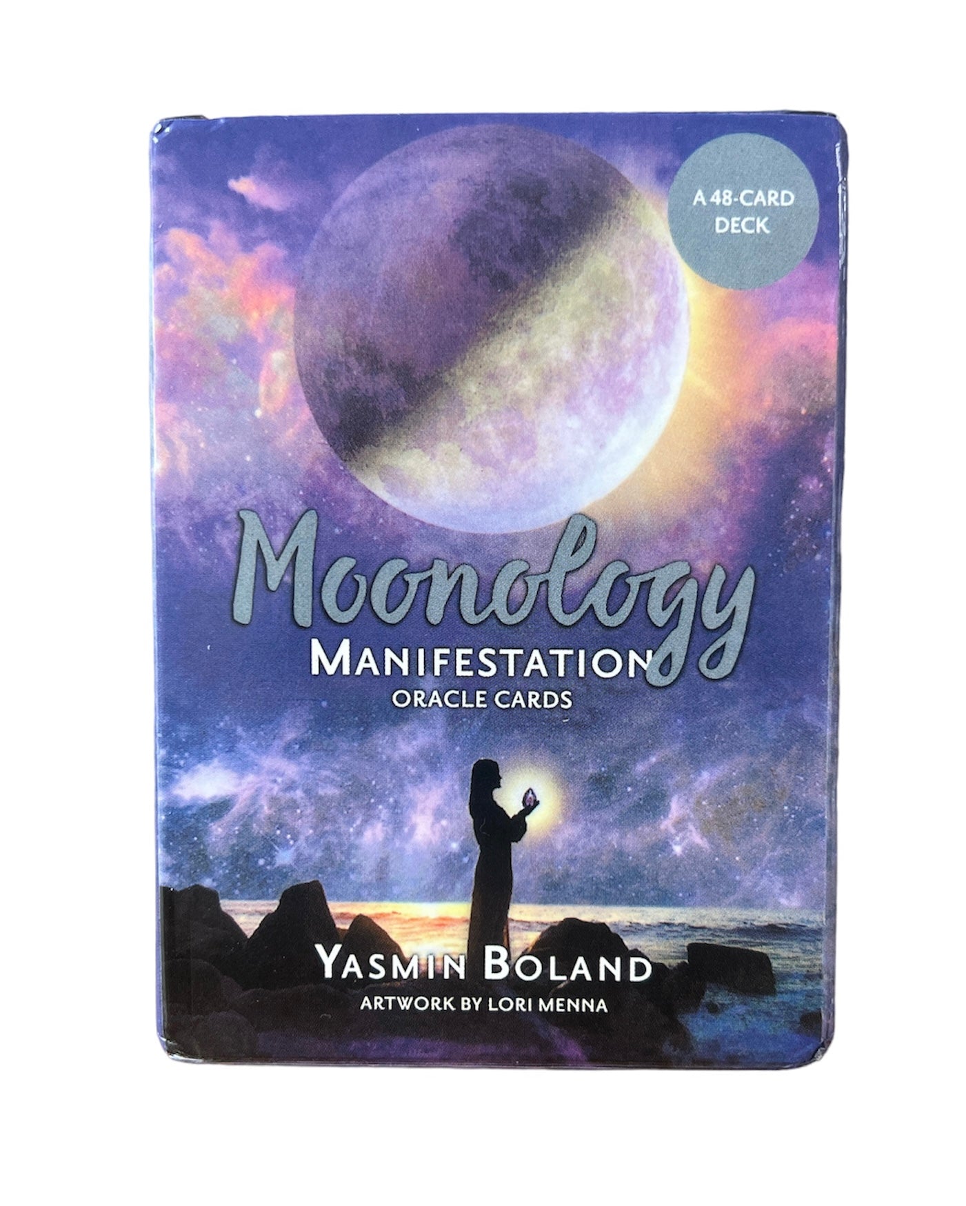 Moonology Manifestation Mini Oracle Card Deck - Yasmin Boland