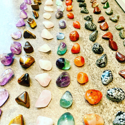 Polished Crystal Gemstone Tumblestones 
