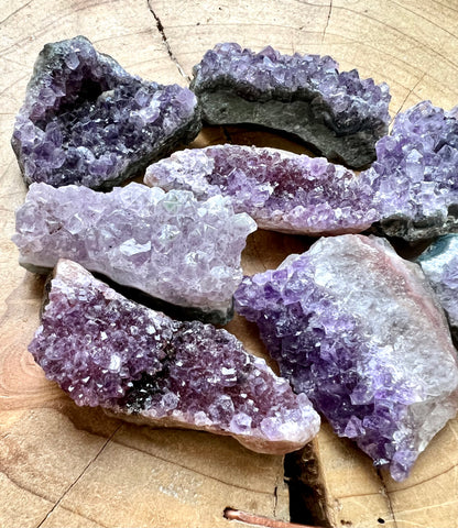 Amethyst Cluster Druzy Quartz Piece