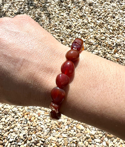 Tumblestone Assorted Irregular Crystal Gemstone Bracelets