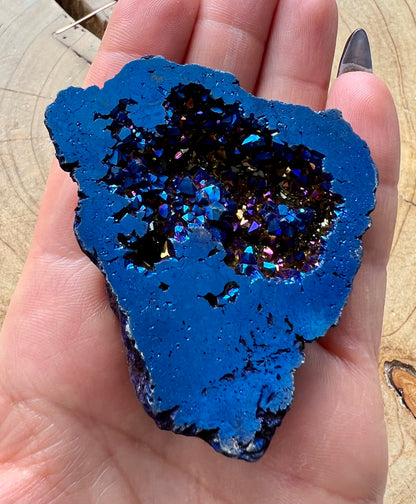 Assorted Aura Quartz Split Geode Gift Boxed