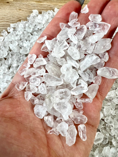 Natural Undrilled Crystal Craft Chips