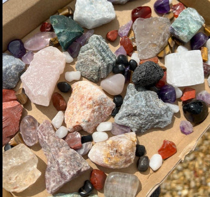 Mixed Crystal Value Pack Mystery Box Lucky Dip Mix 650g