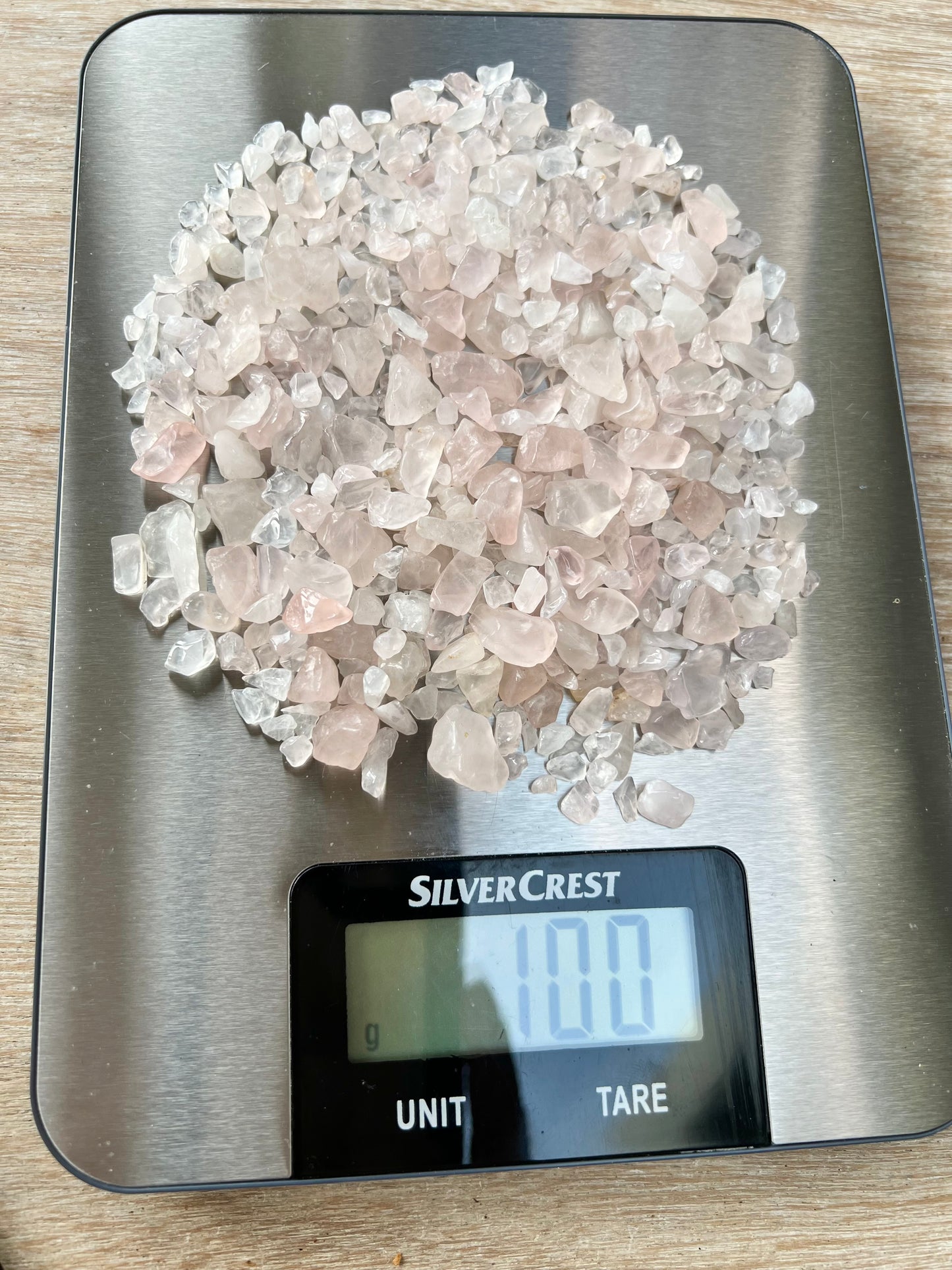 Rose Quartz Natural Undrilled Crystal Craft Chips
