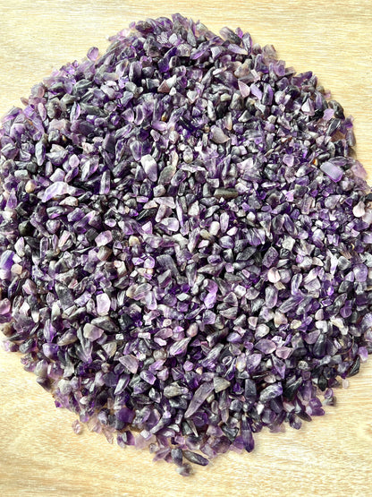 Amethyst Natural Undrilled Crystal Craft Chips