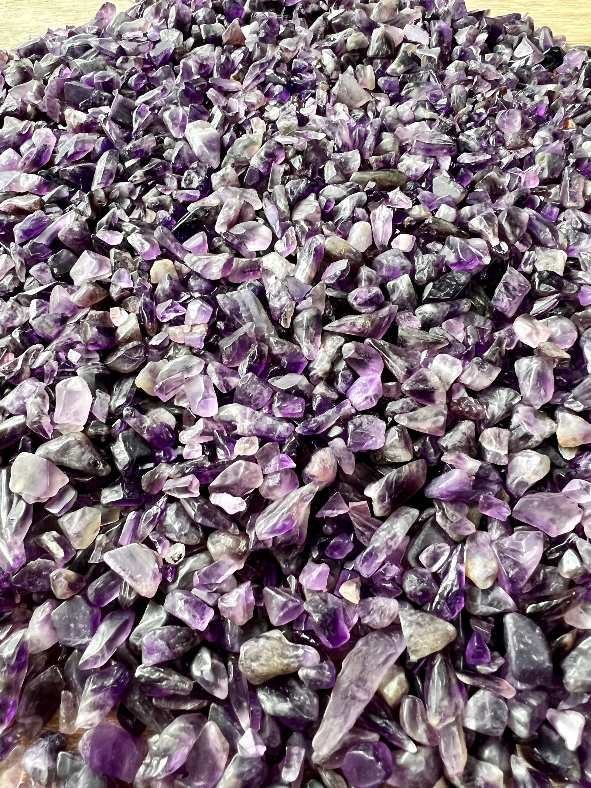 Amethyst Natural Undrilled Crystal Craft Chips