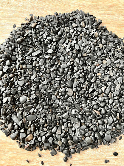 Black Tourmaline Natural Undrilled Crystal Craft Chips