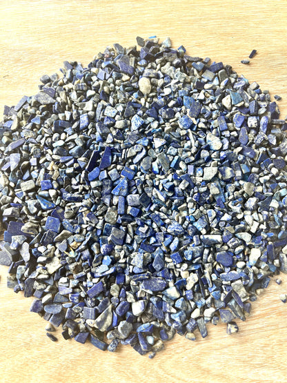 Lapis Lazuli Natural Undrilled Crystal Craft Chips