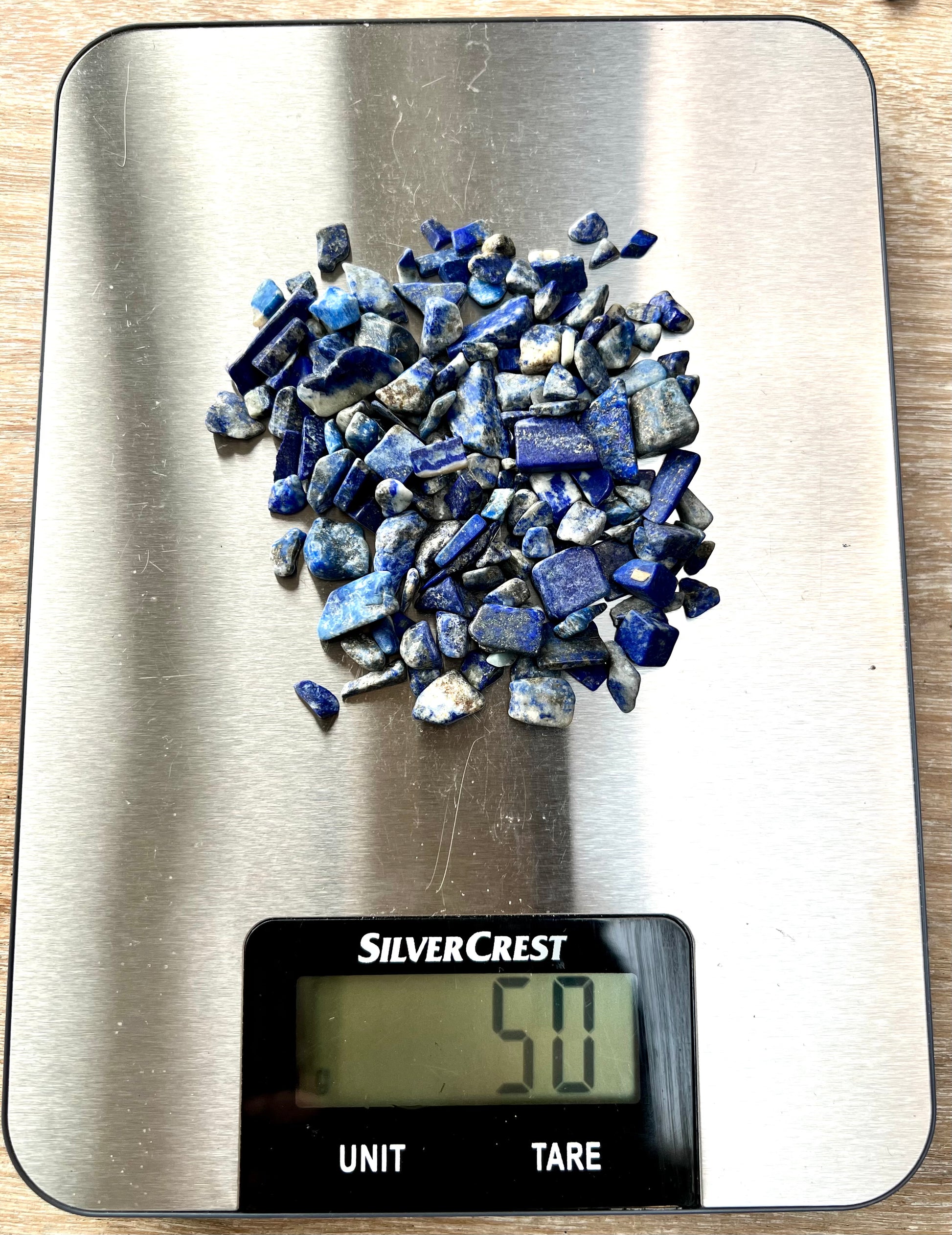 Lapis Lazuli Natural Undrilled Crystal Craft Chips
