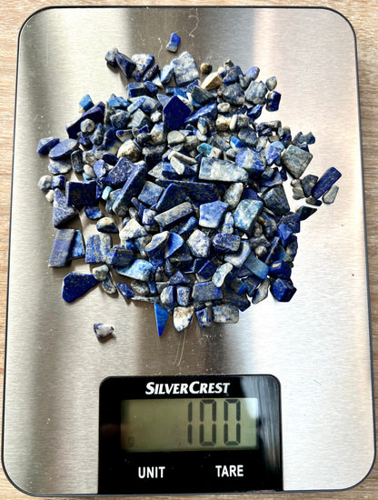Lapis Lazuli Natural Undrilled Crystal Craft Chips