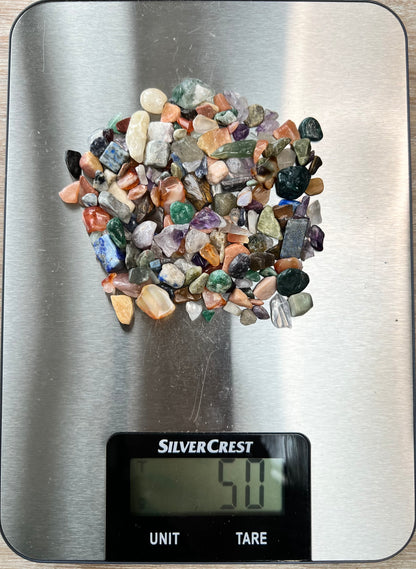 Mixed Crystal Natural Undrilled Crystal Craft Chips
