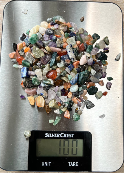 Mixed Crystal Natural Undrilled Crystal Craft Chips