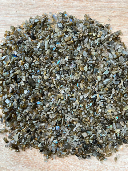 Labradorite Natural Undrilled Crystal Craft Chips