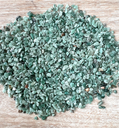 Aventurine Natural Undrilled Crystal Craft Chips