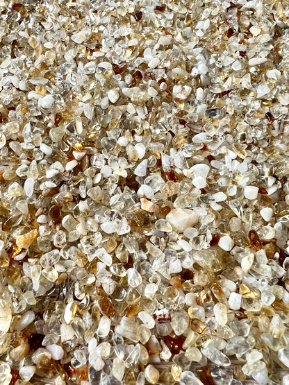 Citrine Natural Undrilled Crystal Craft Chips