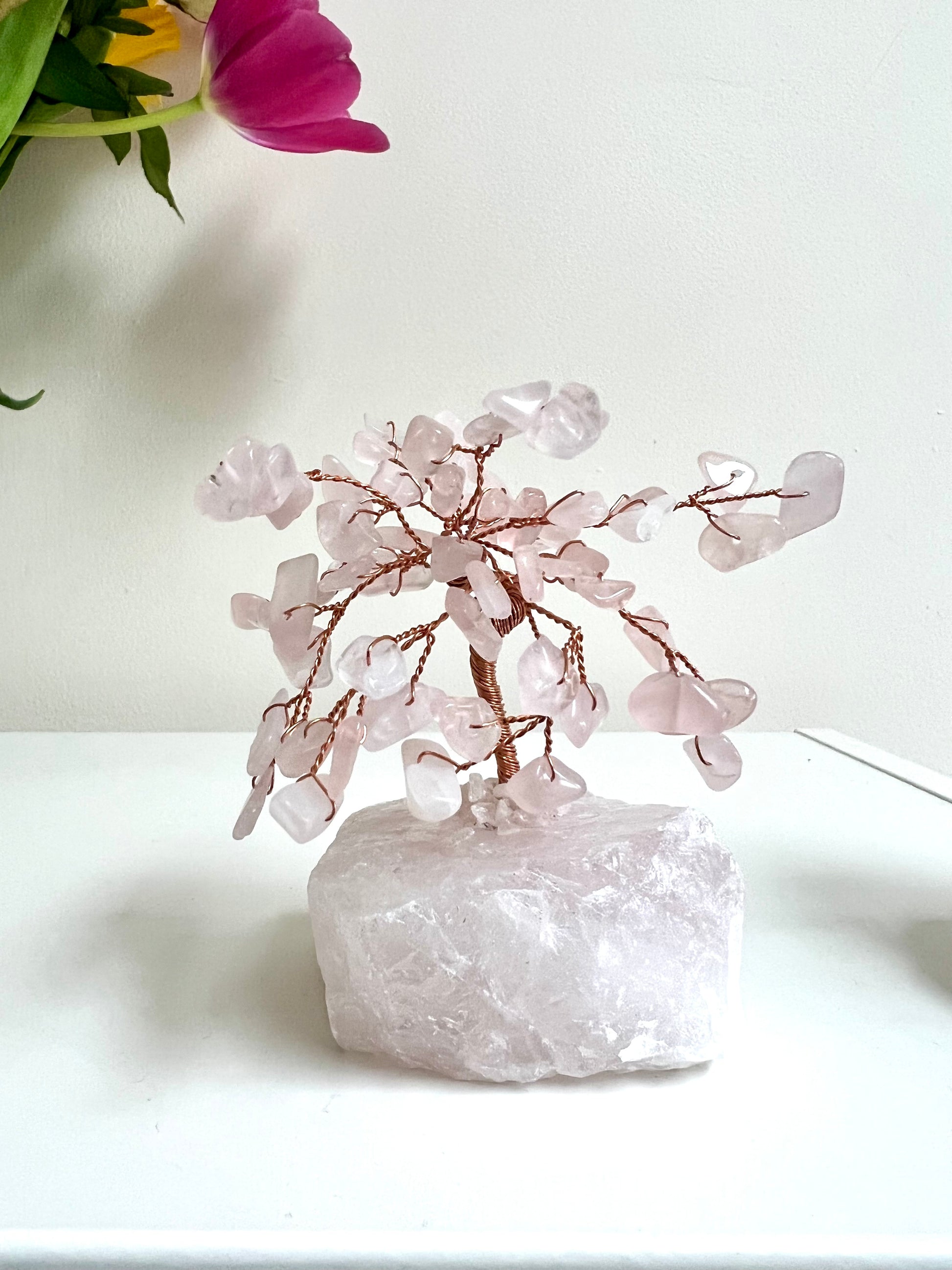 Rose Quartz Crystal Gemstone Chip Gemtree