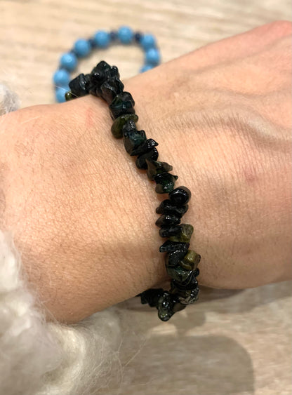 Tourmaline Chip Crystal Healing Bracelets - Crystal Boutique.co.uk