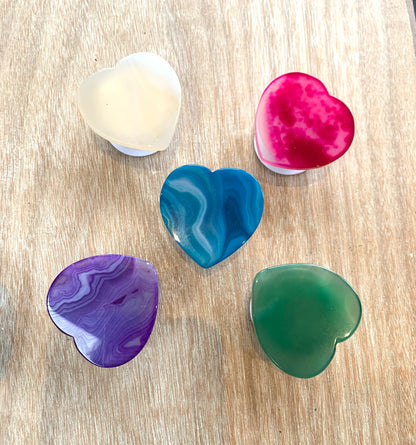 Agate Crystal Gemstone Phone Grip - CrystalBoutique.co.uk 